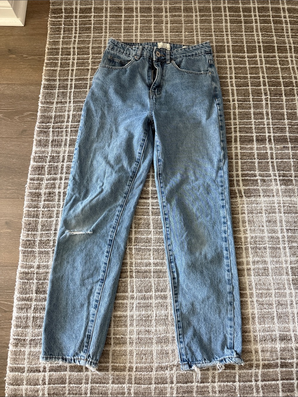 Classic High-Waist Blue Women’s Jeans